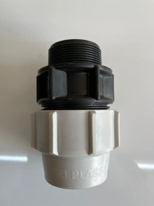 Plasson 50mm-2" Male Adaptor