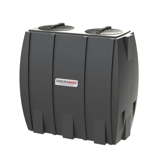 1,000 Litre Slimline Potable Drinking Water Tank, 2 Lids